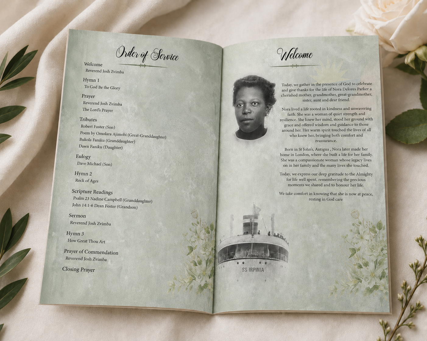 Heartfelt Tribute Design